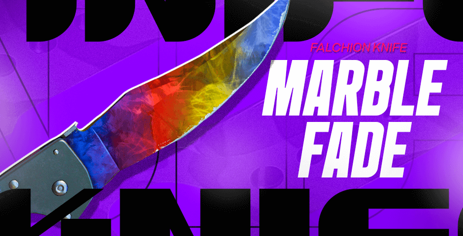 Faca Falchion  |  Marble Fade