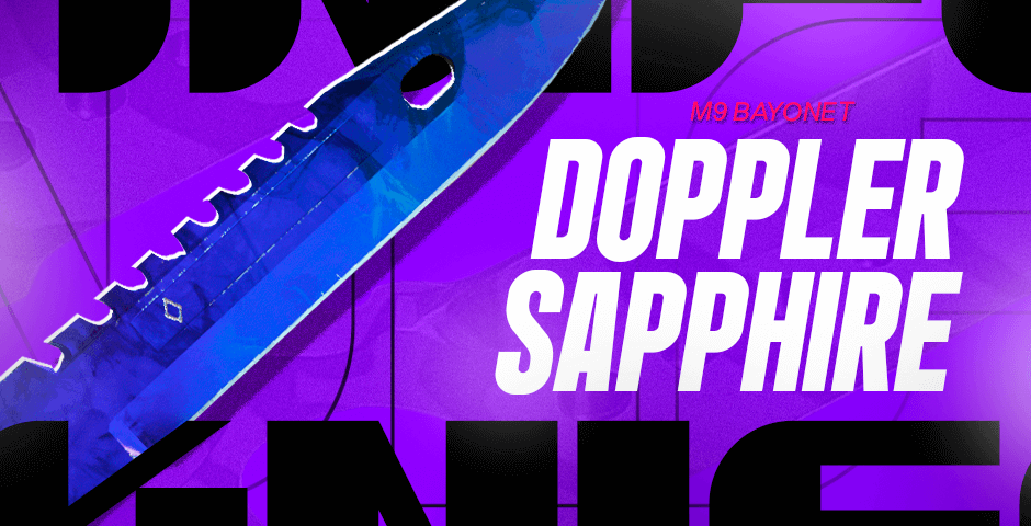 M9 Bayonet | Doppler Sapphire