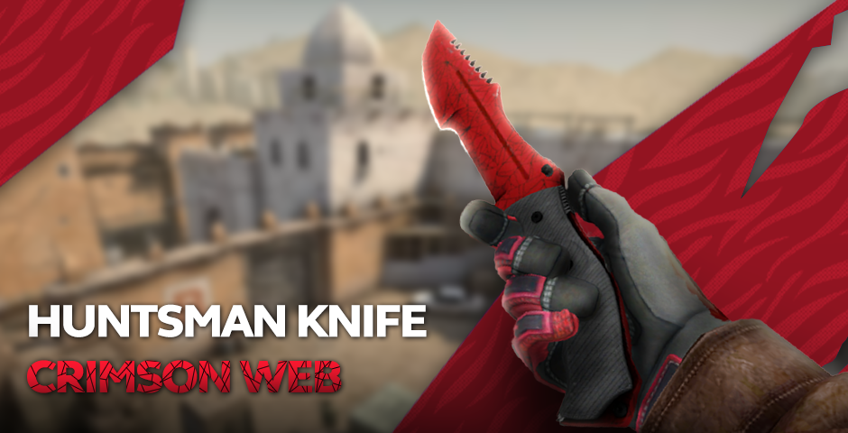 Huntsman Knife | Crimson Web