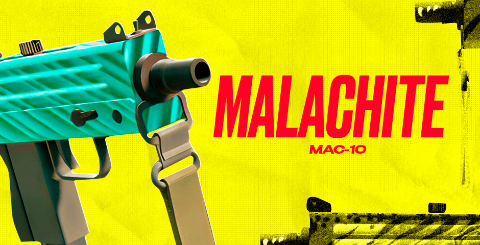 MAC-10 | 孔雀石