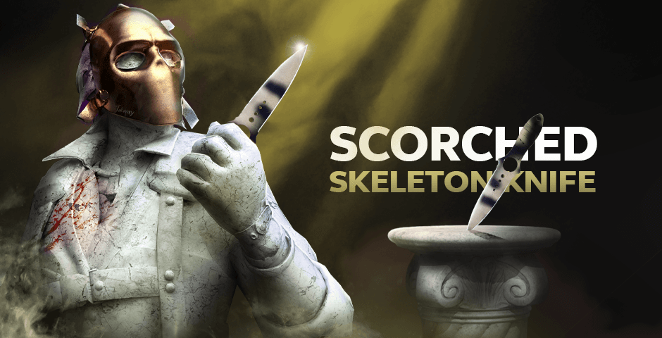 Faca Skeleton  |  Scorched