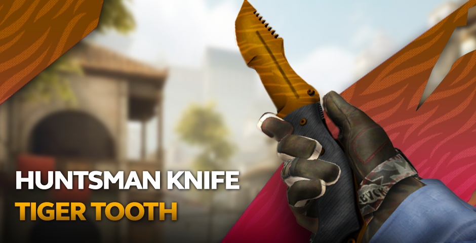 Huntsman Knife |  Tiger Tooth