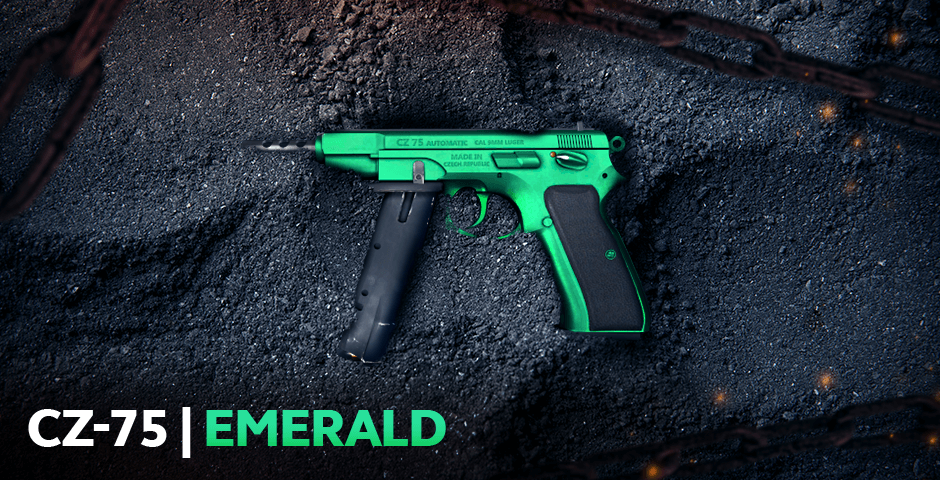 CZ75-Auto | Emerald Quartz