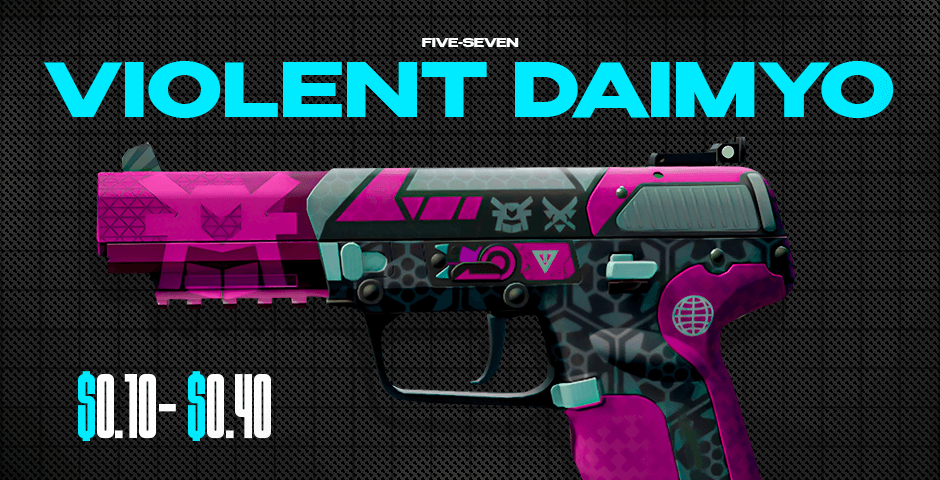 Best Skins Under $1 | Five-Seven | Violent Daimyo