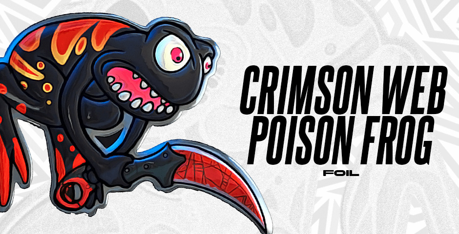 Crimson Web Poison Frog (Foil)