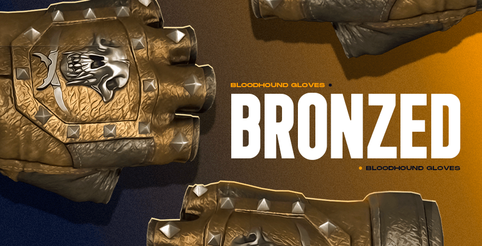 Bloodhound Gloves | Bronzed