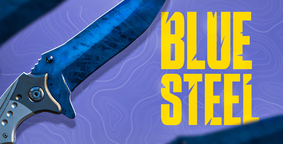 Nomad Knife | Blue Steel