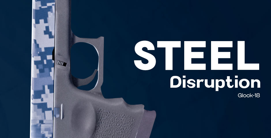 Glock-18 | Steel Disruption