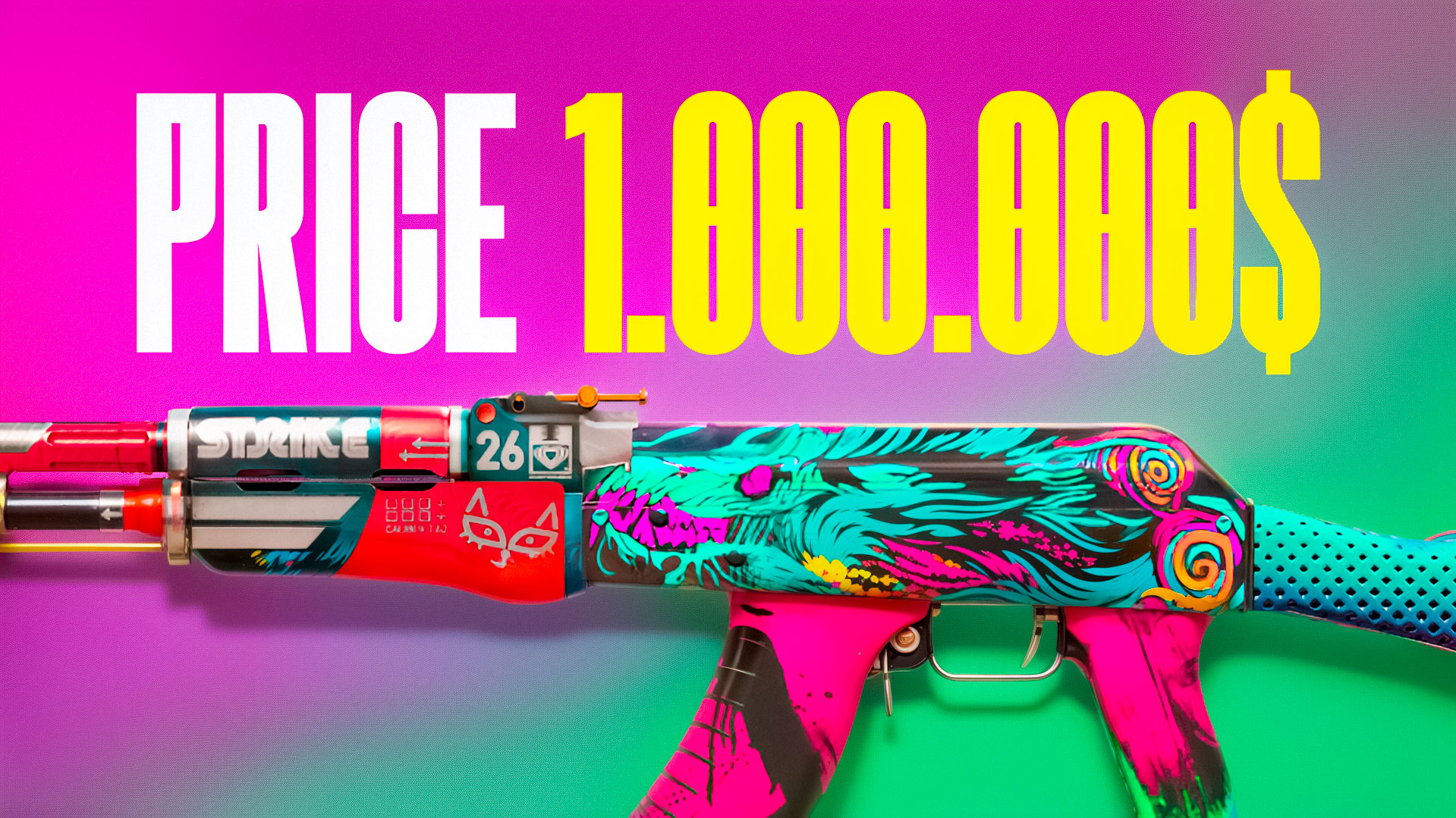 Counter-Strike 2 AK-47 Skin Sells for Record-Breaking $1 Million