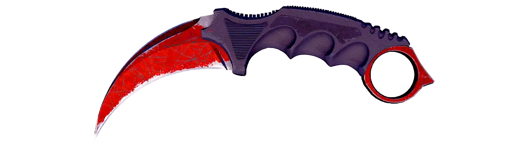 Karambit | Crimson Web (StatTrak)