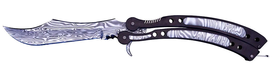 Butterfly Knife | Damascus Steel